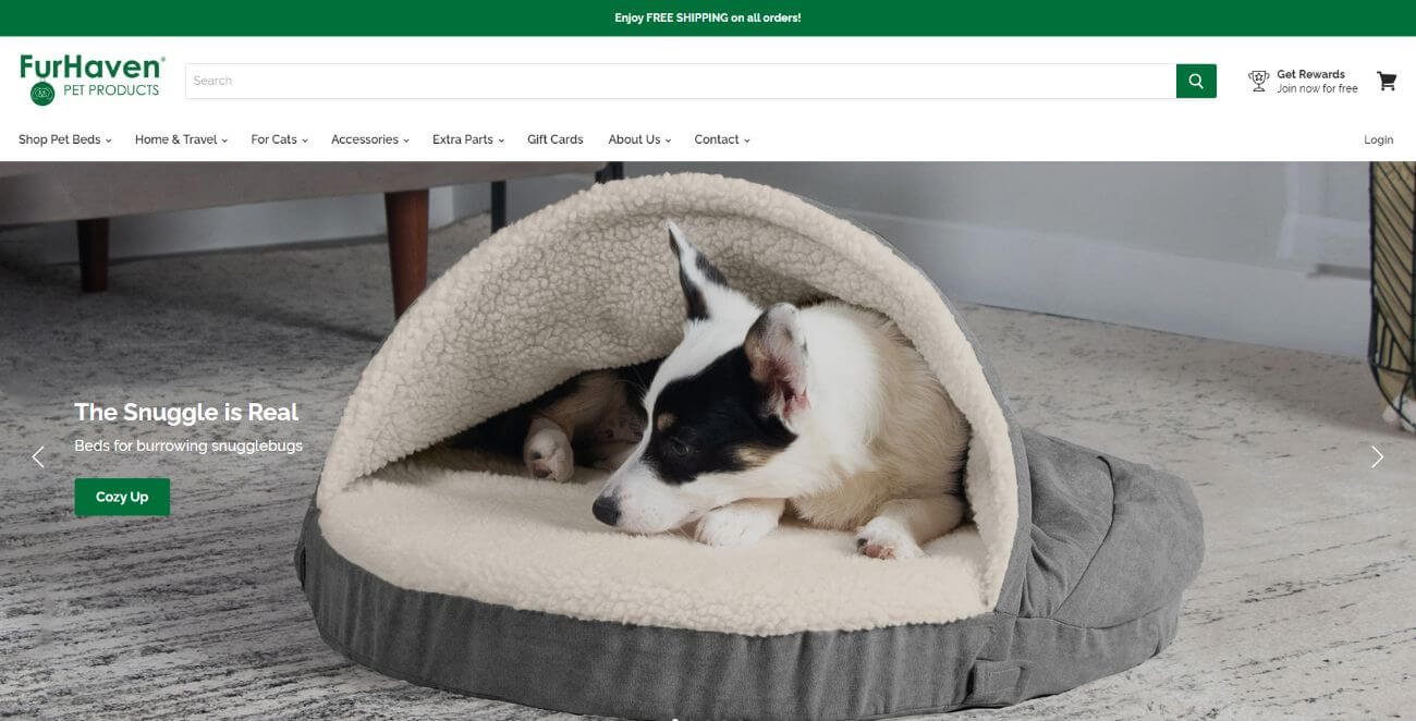 Furhaven dog bed store australia